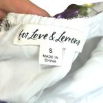 For Love & Lemons Revolve Wildflower Foil Lace Mini Dress in Lavender Sz small Photo 12