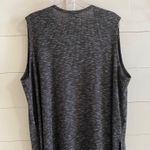 LuLaRoe  Women's Sleeveless Duster Cardigan Open Front Gray Space Dye L Photo 10