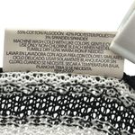 Bobbie Brooks Black White Cotton Blend Knit Scoop Neck Tunic Sweater Womens L Size L Photo 10