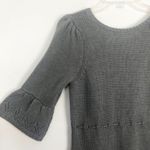 Decree NWT  100% Acrylic Bell Sleeve Eyelet Sweater Dress Photo 10