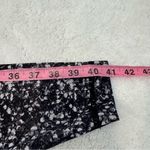 Lululemon  Shine Tight Roll Down High Rise Shimmy Shimmer Black White Sequin 10 Photo 10