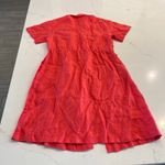 Athleta NWT Playa Wrap Dress 100% Linen Pink Coral Size 6 Photo 3