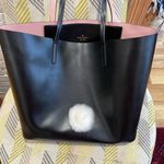 Kate Spade Black Tote with Pink Bunny Rabbit Hop To It Tote Photo 2