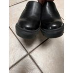 Gianni Bini GB Size 9.5 M End-Game Leather Black Lug Sole Mules Photo 8