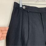 Ralph Lauren NWOT Lauren  Linen Blend Black Wide Leg Women’s Pants Photo 4