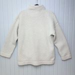 Aerie  Cream Sherpa Pullover Size XS Photo 4