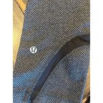 Lululemon Inspire Athleisure Workout Pants Women 6 Black Herringbone Patterned Photo 9