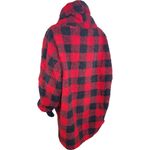 BumbleBella By Jill Martin Sherpa Shawl Collar Button Lounger Buffalo Plaid XS/S Photo 6