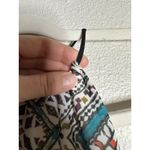 Saylor  Bailey Mini Dress Size Small Aztec Print Tie Waist Mini Sleeveless Boho Photo 8