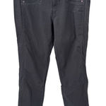 prAna Kuhl Trekr Hiking Pants Womens 8 Reg Patina Dye Cotton Nylon Pockets Drawstring Photo 0