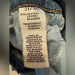 Celebrity Pink Women’s‎  HI Rise medium wash distressed Jeans Size 21/35 NWOT Photo 5