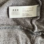 Three Dots  Women’s Gray Crew Neck Pullover Sweater Tie Bottom Size Medium Photo 3