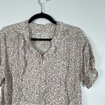 Current/Elliott Current Elliot Short‎ Sleeve Blouse Sz 3 (L) Photo 2