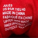 JustFab  JF Jules‎ Red Platform Puffer Sneaker Size 9 Photo 10