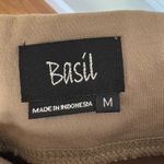 Basil Tan And Pink‎ Beaded Mini Skirt Size Medium Photo 6