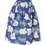 Moon Collection ModCloth  Galaxy Cat Print Skirt Photo 1