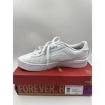 Puma Court Sneaker, White, Women's Casual Low Top Leather Shoes Size 11 Photo 9