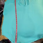 Lush Clothing Lush turquoise lightweight blouse Sz M Photo 1