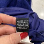 Torrid Plus 16 Dress Royal Blue Floral Sleeveless V-neck Elastic Waist Women’s Photo 8