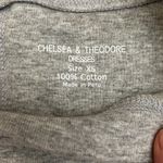 Chelsea & Theodore Gray Short Sleeve Above the Knee Swing Boat Neck Dress Sz XS Photo 5