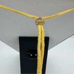 Gold Plated Blue Stone Beaded Rajasthani Kundan Bridal Necklace Gold Photo 7