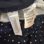 Ann Taylor  Navy Blue Polka Dot Printed Jogger Sweatpants Drawstring Waist Photo 3