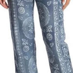 Free People Island Vibes Discharge Trousers. Size 28” Photo 0