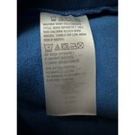 Denim & Co . Beach French Terry Roll Tab Sleeve Hooded Jacket Indigo Sea Medium Photo 10