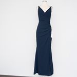 Dress the Population  Jordan Ruched Side Slit Gown Photo 2