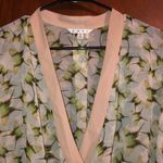 CAbi Butterfly Printed Woman’s Shear Lightweight Summer Blouse Size Small Photo 1
