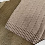 Derek Lam  10 CROSBY Paola poplin and ribbed wool turtleneck sweater Photo 3