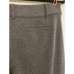 J.Jill Stretch Herringbone Gray Wide Leg Trouser Pants 10P Work Office Career Photo 8