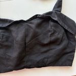 Reformation  women’s‎ size 0 Black Halter Crop Top Photo 2