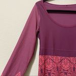 prAna  Purple & Pink Long Sleeve Active Wear Dress Womens S Gorpcore Casual Photo 5