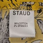 STAUD 💕💕 Sea Skirt ~ Yellow Toile 4 NWOT Photo 7