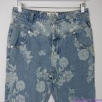 Free People NEW We The Free Naiomi floral print flare jeans, 28 Photo 3