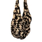 Hand Crocheted Shoulder‎ Bag Black Photo 2