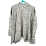 Loft  Size XS Sweater Gray Heather Long Sleeve‎ Open Front Cardigan Everyday Photo 1