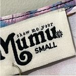 Show Me Your Mumu  size small hi low cold shoulder top v-neck long sleeve black Photo 1