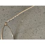 Elle  Eyeglasses Frames ONLY Metal Full Rim Oval 50-18 silver Photo 5