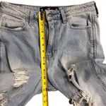 Hollister  Women's Ultra High-Rise Mom Jeans Size 29 Distressed Light Wash Photo 7