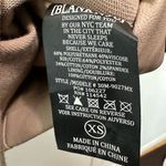 BLANK NYC Womens Tan Drape Moto Jacket XSmall Asymmetrical Zip Biker Punk Grunge Photo 5