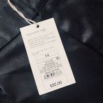 A New Day Women's High-Rise Satin Cargo Pants - Black Photo 8