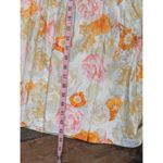 BUDDY LOVE Anastasia Floral Maxi Dress Tiered Ruffle Cottagecore S Orange Photo 6