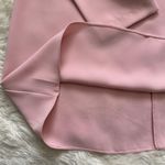 Amanda Uprichard Dress Cold Shoulder Bow Tie Long Sleeve Mini Pale Pink P Photo 6