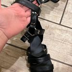 Over The Knee Gladiator Sandals Summer Boots Buckle Strap Tight High Sandals Boots Black Size 6 Photo 8