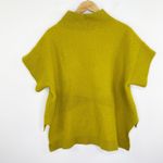 ELK Green Honning Merino Wool Blend Poncho Sweater Womens Size Small/Medium S/M Photo 8