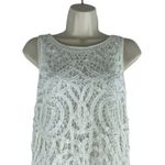 Erin Featherston Crochet Lace Mini Dress White Bridal Size 2 Photo 5
