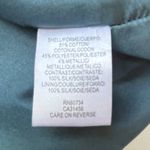 BCBGMAXAZRIA Runway Party Dress Sz 4 Goth Glam Metallic Coquette Balloon Rosette Photo 10