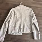 Forever 21  Gray Leather Jacket Photo 3